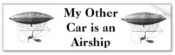 Personal Airship Bumper Sticker
